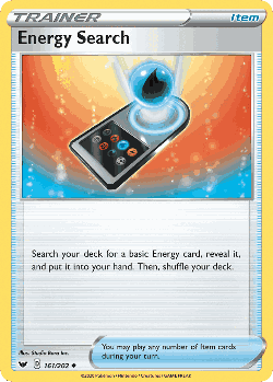 Energy Search 161, Sword & Shield