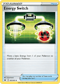 Energy Switch 162, Sword & Shield