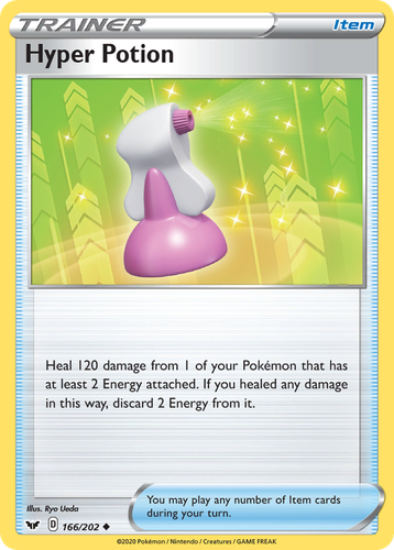 Hyper Potion 166, Sword & Shield