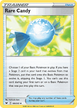 Rare Candy 180, Sword & Shield