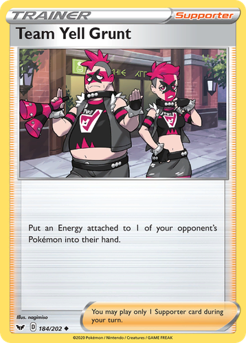 Team Yell Grunt 184, Sword & Shield