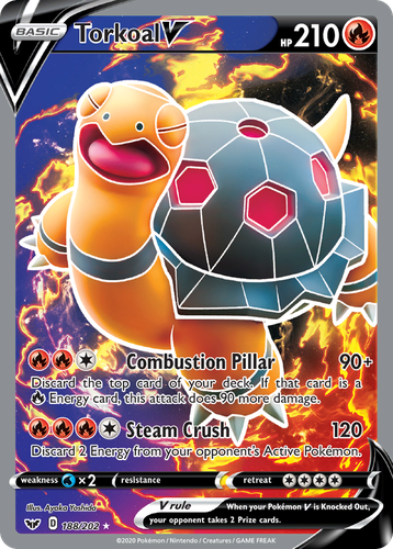 Torkoal V 188, Sword & Shield