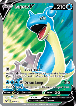 Lapras V 189, Sword & Shield