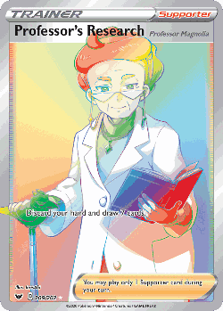 Professor's Research (Professor Magnolia) card art