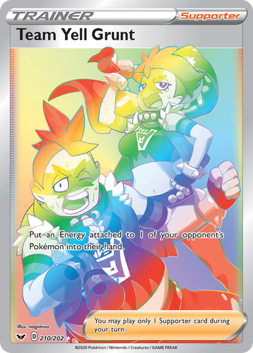 Team Yell Grunt 210, Sword & Shield