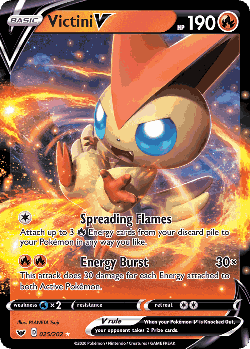 Victini V 25, Sword & Shield