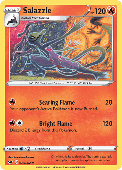 Salazzle 28, Sword & Shield