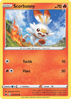 Scorbunny 31, Sword & Shield