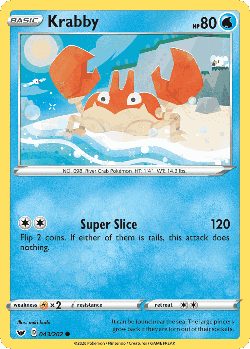 Krabby 43, Sword & Shield