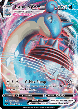Lapras VMAX 50, Sword & Shield