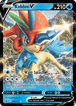 Keldeo V 53, Sword & Shield