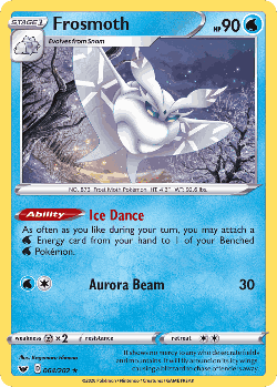 Frosmoth 64, Sword & Shield