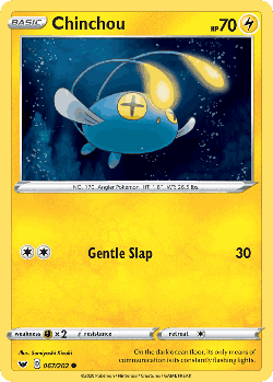 Chinchou 67, Sword & Shield