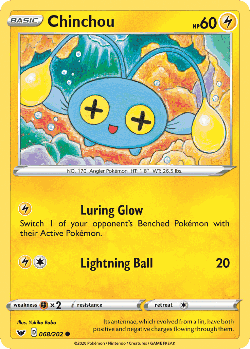 Chinchou 68, Sword & Shield