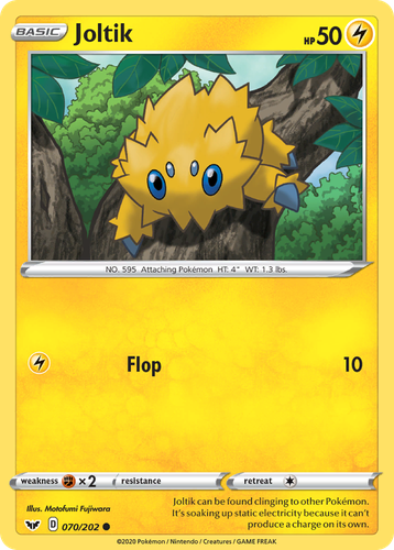 Joltik 70, Sword & Shield