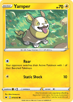 Yamper 73, Sword & Shield