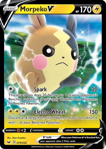 Morpeko V 79, Sword & Shield