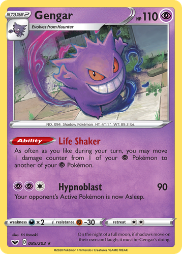 Gengar 85, Sword & Shield