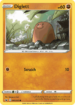 Diglett 92, Sword & Shield
