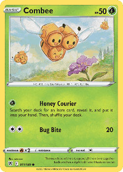 Combee Pokémon TCG card art