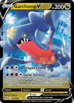 Garchomp V 117, Astral Radiance