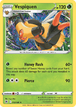 Vespiquen Pokémon TCG card art