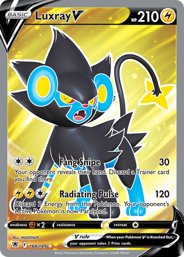 Luxray V 168, Astral Radiance