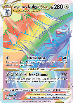 Origin Forme Dialga VSTAR 198, Astral Radiance