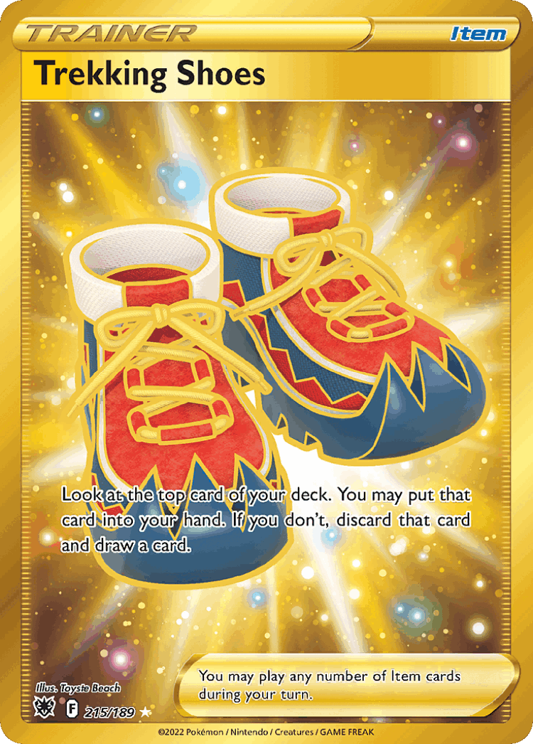Trekking Shoes #215 from Astral Radiance - Rare Secret - Illustrated by Toyste Beach