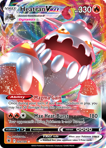 Heatran VMAX 26, Astral Radiance