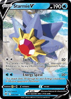 Starmie V 30, Astral Radiance