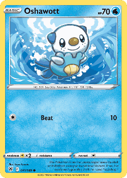 Oshawott 41, Astral Radiance