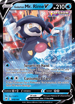 Galarian Mr. Rime V 49, Astral Radiance