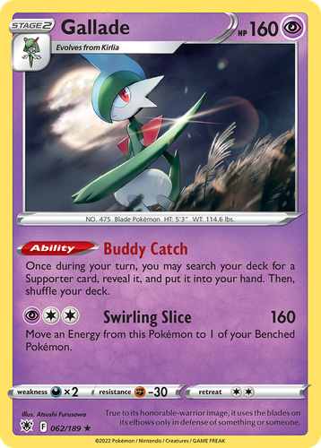 Gallade 62, Astral Radiance
