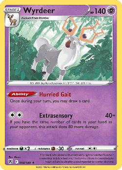 Wyrdeer card art