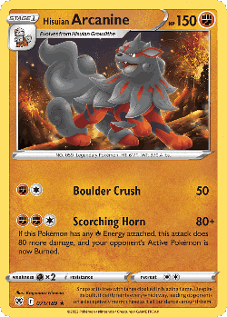 Hisuian Arcanine 71, Astral Radiance