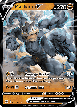 Machamp V 72, Astral Radiance