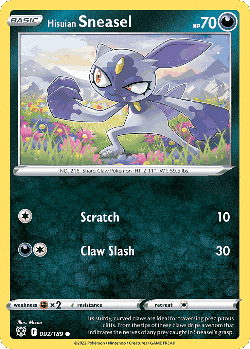 Hisuian Sneasel 92, Astral Radiance