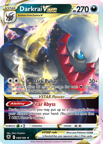 Darkrai VSTAR 99, Astral Radiance