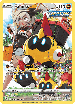 Falinks Pokémon TCG card art