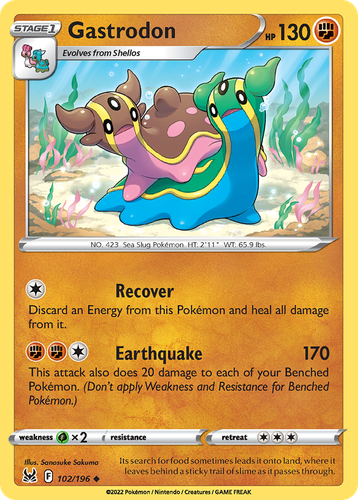 Gastrodon 102, Lost Origin