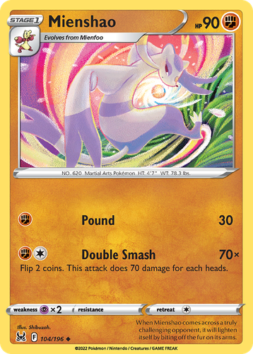 Mienshao 104, Lost Origin