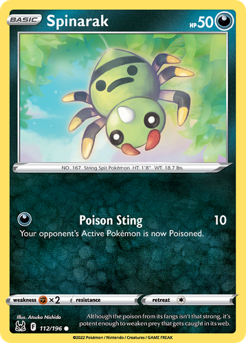 Spinarak 112, Lost Origin