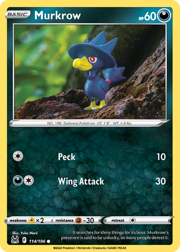 Murkrow 114, Lost Origin