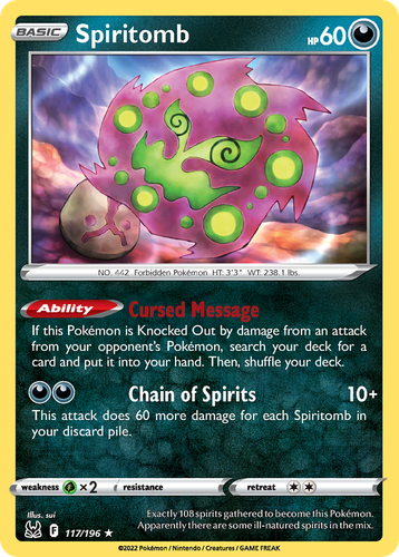 Spiritomb 117, Lost Origin