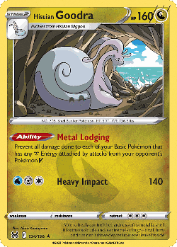 Hisuian Goodra 134, Lost Origin