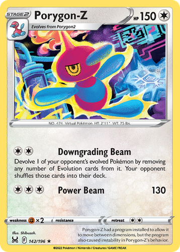 Porygon-Z 142, Lost Origin