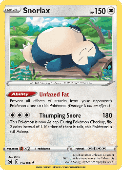 Snorlax card art