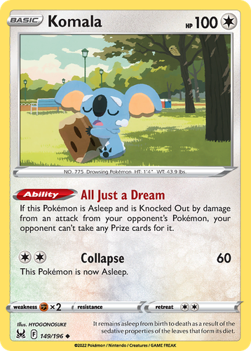 Komala #149 from Lost Origin - Uncommon - Illustrated by HYOGONOSUKE