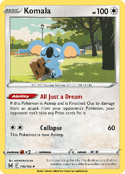 Komala 149, Lost Origin